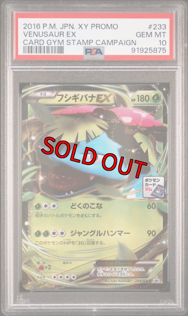 画像1: フシギバナEX (233/XY-P) PSA10 (1)