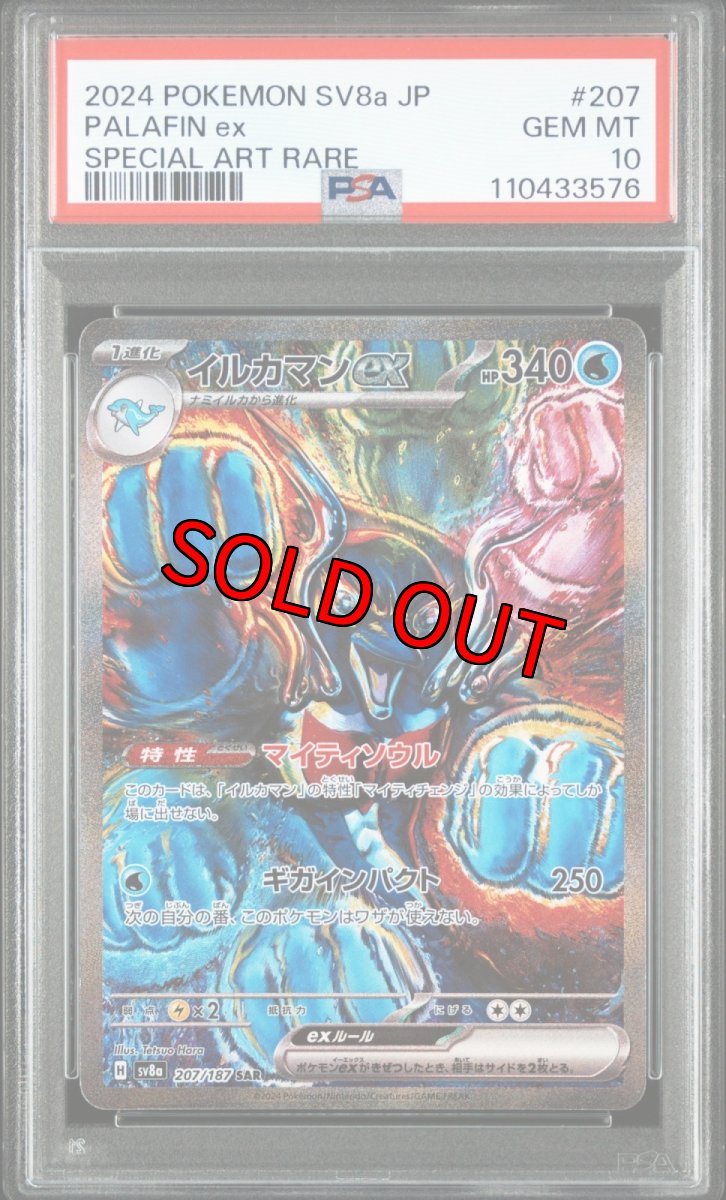 画像1: イルカマンex SAR (207/187) PSA10 (1)