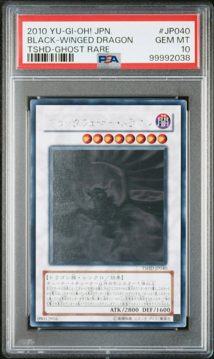 画像1: ブラックフェザー・ドラゴン ホロ (TSHD-JP040) PSA10 (1)